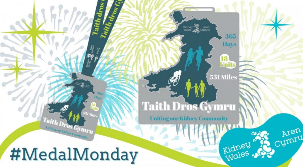 Taith Dros Gymru Virtual Challenge. 531 Miles, 18 units, over 365 days
