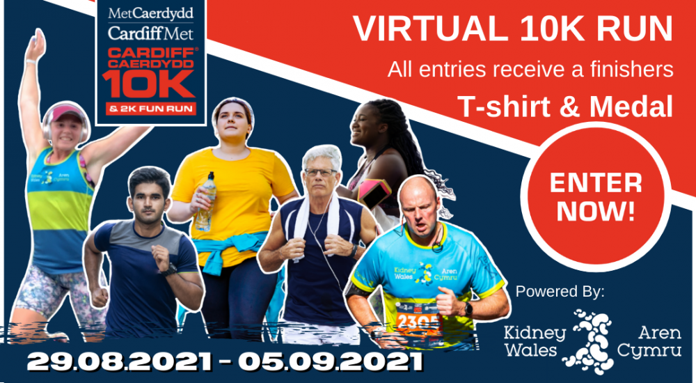 2021 Cardiff Metropolitan University Cardiff 10K – Virtual Run