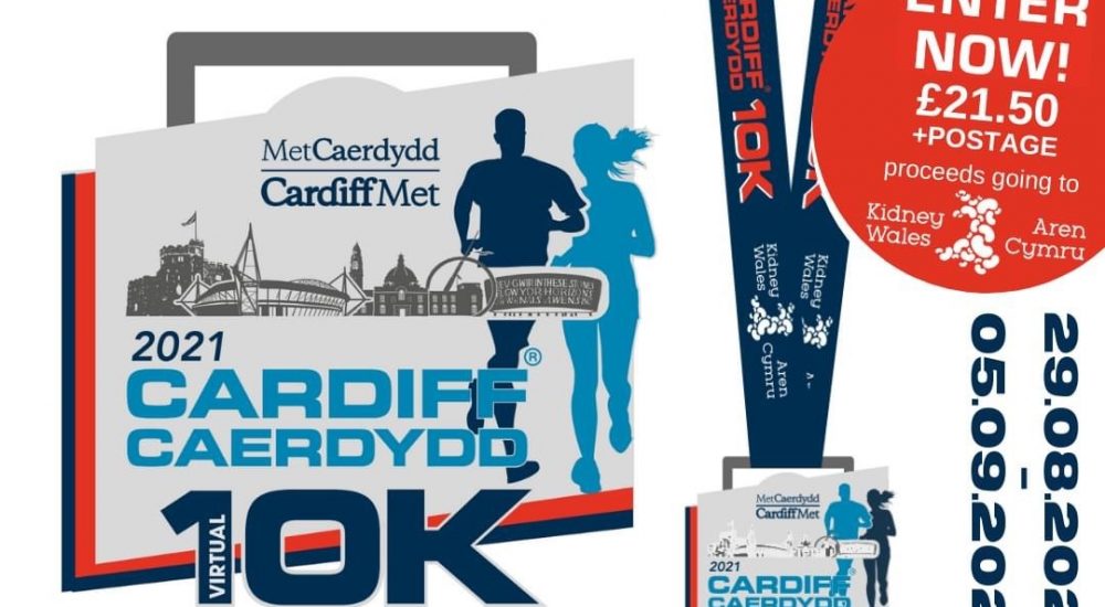 Bespoke Medal Reveal for Cardiff Met Cardiff 10K Virtual Race!
